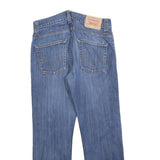 LEVI'S 506 Mens Jeans Blue Relaxed Straight Denim Medium W30 L27 Classic Style