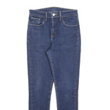 LEVI'S Womens Jeans Blue Slim Skinny Denim Medium W27 L27 Classic Cotton Blend