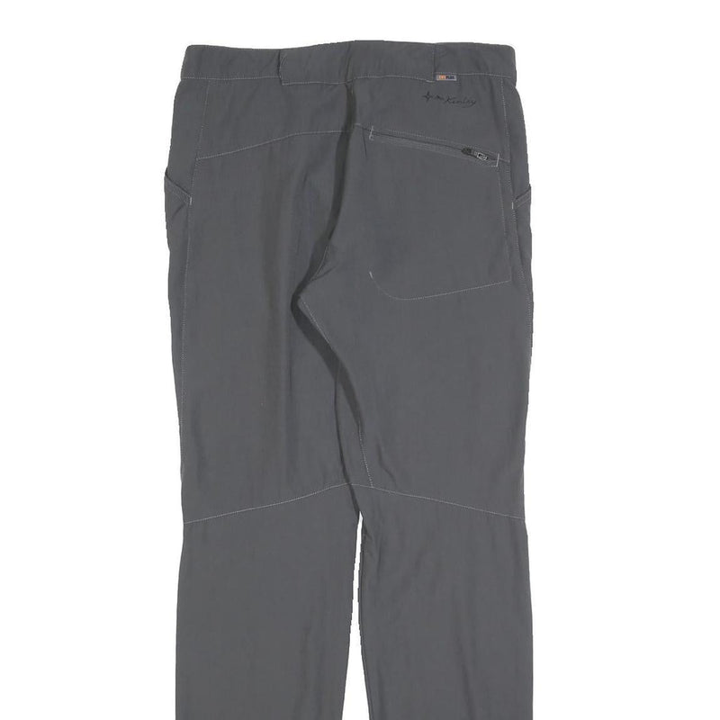 MCKINLEY Womens Grey Polyester Blend Regular Leg Trousers W30 L32 Outdoor Hiking