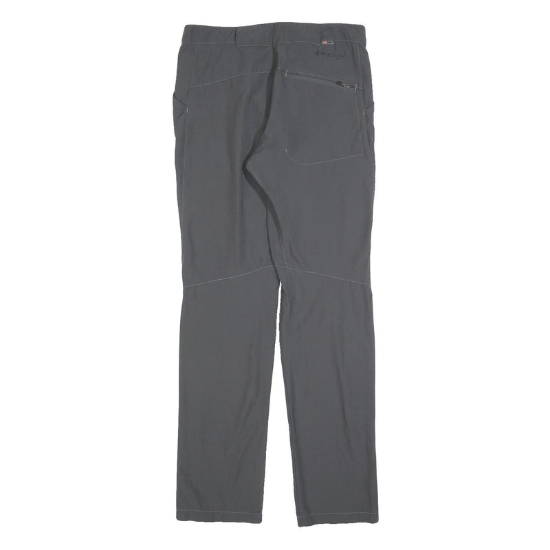 MCKINLEY Womens Grey Polyester Blend Regular Leg Trousers W30 L32 Outdoor Hiking