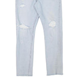 LEVI'S 501S Mens Jeans Slim Skinny Denim Light W32 L29 Distressed Ripped