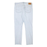 LEVI'S 501S Mens Jeans Slim Skinny Denim Light W32 L29 Distressed Ripped