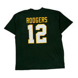 Green Bay Packers N.F.L. Team Apparel Football Shirt - XL Green Cotton
