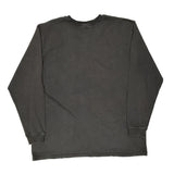Carhartt Long Sleeve T-Shirt - 2XL Black Cotton