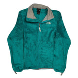 The North Face Fleece Jacket - Large Green Polyester