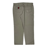Wrangler Cargo Trousers - 38W 30L Khaki Cotton
