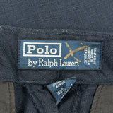 Polo By Ralph Lauren Trousers - 30W 30L Navy Linen