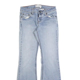 LEVI'S Womens Regular Fit Blue Cotton Blend Denim Flared Jeans W26 L30 Classic