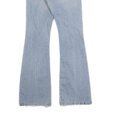 LEVI'S Womens Regular Fit Blue Cotton Blend Denim Flared Jeans W26 L30 Classic