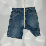 Wrangler Denim Shorts - 32W 9L Blue Cotton