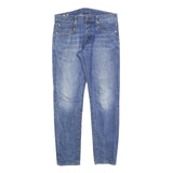 G-STAR Mens Slim Blue Denim Medium W32 L32 Cotton Blend Zip Jeans Casual Stylish