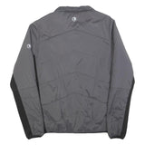 SHERPA Mens Grey Black Zip Jacket L Polyester Blend Outdoor Casual Insulated