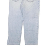 LEVI'S 504 Mens Regular Fit Blue Denim Rinse W38 L27 Classic Zip Jeans