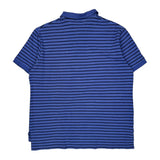 Polo By Ralph Lauren Striped Polo Shirt - 2XL Blue Cotton
