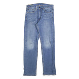 LEVI'S 505 Mens Jeans Blue Regular Straight Denim Medium W32 L32 Classic Cotton