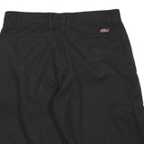 DICKIES Mens Black Casual Shorts M W32 Workwear Cotton Blend