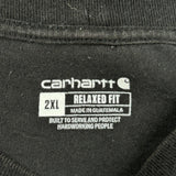 Carhartt T-Shirt - 2XL Black Cotton