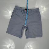 Tommy Hilfiger Chino Shorts - 34W 10L Blue Cotton