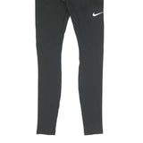 NIKE Womens Joggers Black XS W22 L27 Slim Tapered Sweatpants Activewear Leggings