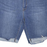 TOMMY HILFIGER Womens Denim Blue Casual Shorts M W36 Frayed Hem