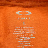 Thermonuclear Protection Oakley Slim Fit T-Shirt - Large Orange Cotton