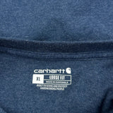 Carhartt T-Shirt - XL Blue Cotton