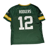 Green Bay Packers Reebok Nfl Football Jersey - Large Green Nylon