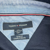 Tommy Hilfiger Slim Fit Polo Shirt - 2XL Navy Cotton