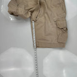 Polo By Ralph Lauren Cargo Shorts - 35W 9L Beige Cotton