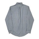 Ralph Lauren Striped Shirt - Medium Blue Cotton