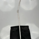 501 Levis Jeans - 32W 27L Black Cotton