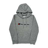Authentic Athleticwear Champion Hoodie - Medium Gray Cotton Blend