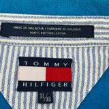 Tommy Hilfiger Polo Shirt - XL Blue Cotton