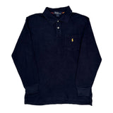 Polo By Ralph Lauren Polo Shirt - Large Navy Cotton