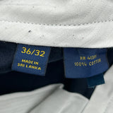 Polo By Ralph Lauren Chinos - 36W 32L Blue Cotton