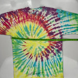 Alstyle Tie-Dye T-Shirt - Medium Multicoloured Cotton