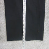 Ann Taylor Womens Wide Leg Dress Pant High Rise Modern Logo Black Size 6