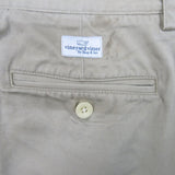 Vineyard Vines Mens Straight Leg Chino Pants Twill Mid Rise Beige Size W30XL30