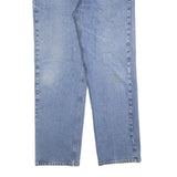 CARHARTT Mens Relaxed Light Blue Denim Jeans W40 L34 Classic Cotton Blend Zip