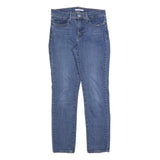 LEVI'S 312 Womens Jeans Blue Slim Straight Denim Medium W31 L32 Classic Fit Zip