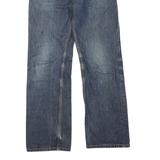 CARHARTT Womens Regular Blue Denim Jeans W30 L30 Cotton Blend Zip