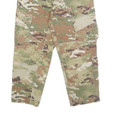 Mens Cotton Blend Camouflage Regular Fit Cargo Trousers W30 L25 Outdoor Utility