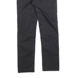 LEVI'S Mens Black Slim Straight Cotton Blend Trousers W30 L29 Stylish Zip