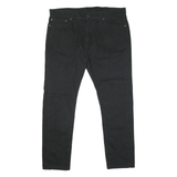 LEVI'S 510 Mens Jeans Black Classic Skinny Denim Raw W38 L27 Zip Closure