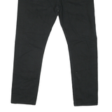 LEVI'S 510 Mens Jeans Black Classic Skinny Denim Raw W38 L27 Zip Closure