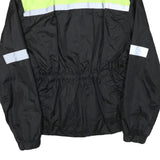 CRANE Mens Yellow & Black High Visibility Jacket S Polyester Blend Zip