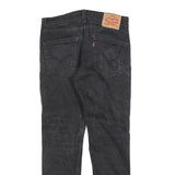 LEVI'S 511 Slim Mens Black Slim Skinny Denim Medium W32 L27 Stretch Cotton Blend