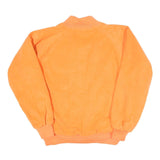 NORTHWEST Mens Orange Polyester Blend Jacket L Zip Plain Lightweight Casual