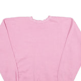 AMERICAN IMPRESSIONS Womens Pink Sweatshirt L Crew Neck Soft Cotton Blend