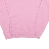 AMERICAN IMPRESSIONS Womens Pink Sweatshirt L Crew Neck Soft Cotton Blend